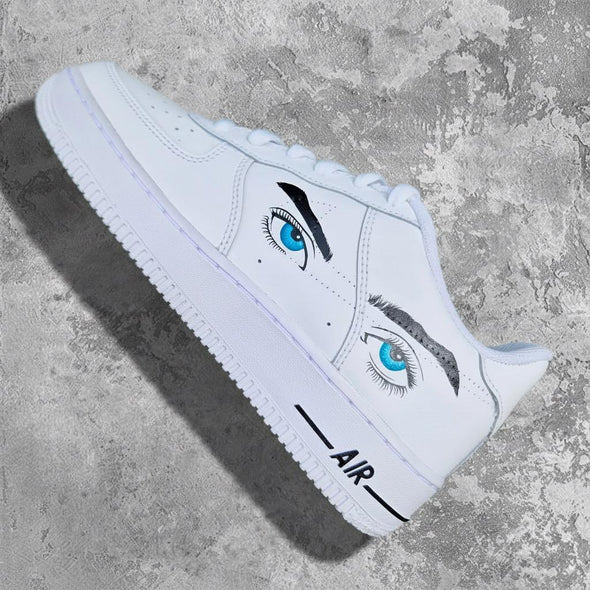 Custom Air Force 1 Sneakers – Hand Painted Streetwear Shoes with Unique Art Design