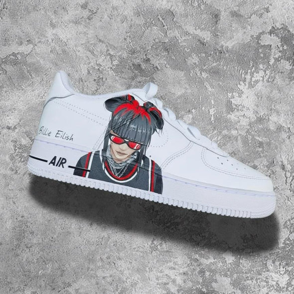 Custom Air Force 1 Sneakers – Hand Painted Streetwear Shoes with Unique Art Design
