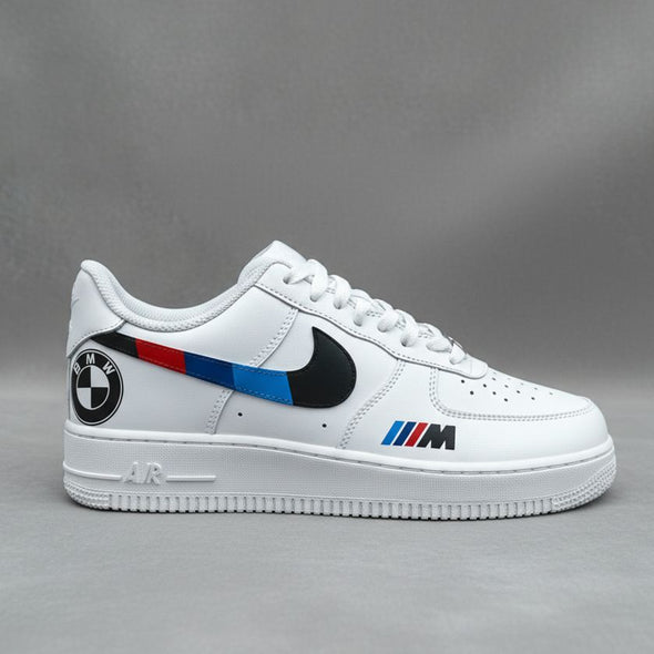 Custom BMW M Sport AF1 Sneakers – Hand Painted Car Shoes