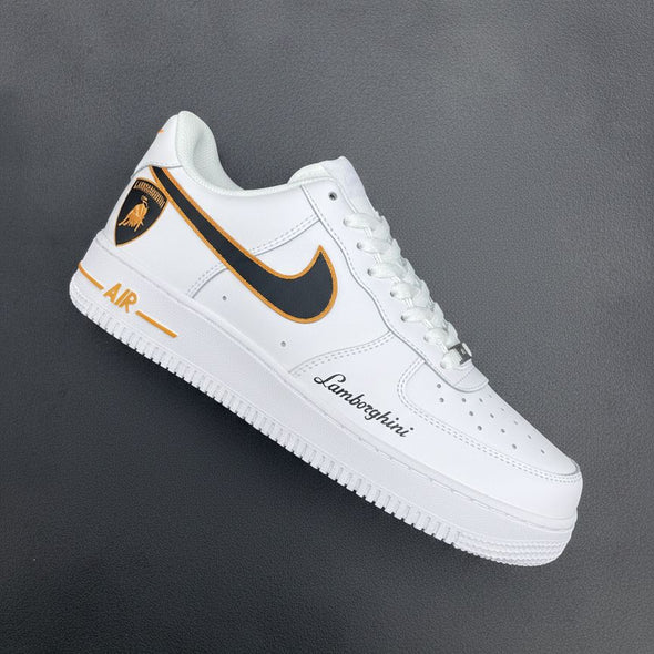 Custom Air Force 1 Sneakers – Lamborghini Inspired Supercar Design