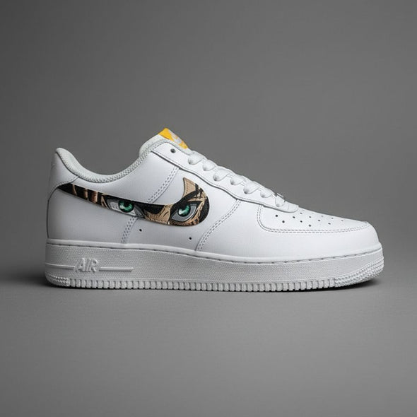 Custom Air Force 1 Sneakers – Anime Eyes Design Gift