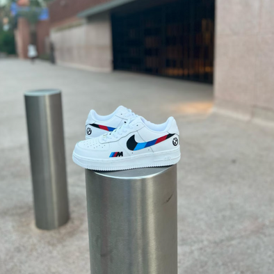 AF1 BMW Custom - Baskets AF1 peintes à la main
